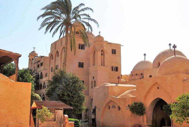 Red Sea monasteries from Hurghada